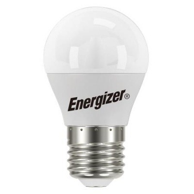 LED žiarovka, E27, golfová loptička, 4,9W (40W), 470lm, 3000K, ENERGIZER