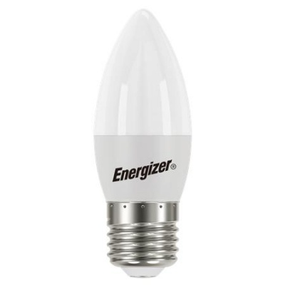 LED žiarovka, E27, sviečka, 4,9W (40W), 470lm, 4000K, ENERGIZER