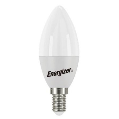 LED žiarovka, E14, sviečka, 4,9W (40W), 470lm, 4000K, ENERGIZER