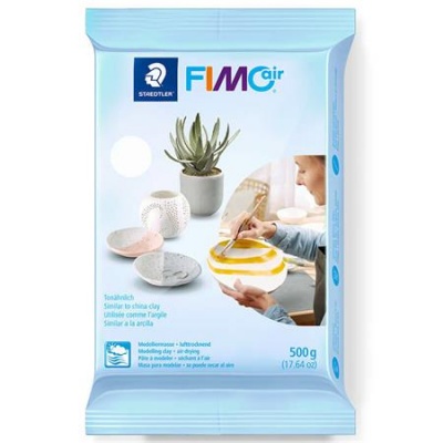 Modelovacia hmota, 500 g, FIMO "Air Basic", biela