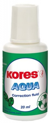 Korekčný lak,  na vodnej báze, 20 ml, KORES "Aqua"