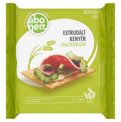 Abonett extrudovaný chlieb, 100 g, ražný