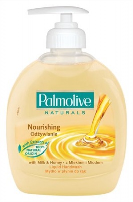 Tekuté mydlo, 0,3 l, PALMOLIVE, Nourishing "Milk and Honey"