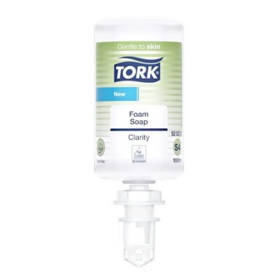 Penové mydlo, 1 l, S4 systém, TORK "Clarity", bez vône