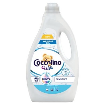 Prací gél, 1,72 l, COCCOLINO "Care Sensitive"