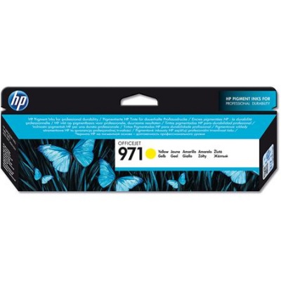 CN624AE náplň pre OfficeJet Pro X451, X476, X551, X576 tlačiarne, HP 971, žltá, 2,5k