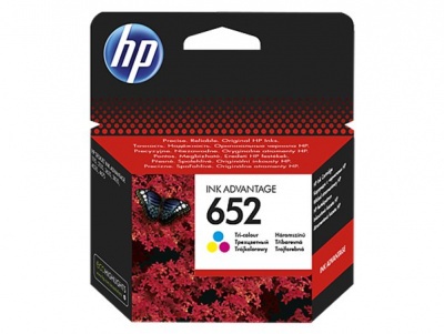 F6V24AE Atramentová náplň k tlačiarňam Deskjet Ink Advantage 1115, HP 652 farebná, 200 strán