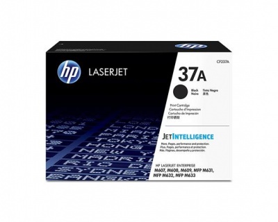 CF237A Toner k tlačiarňam LaserJet MFP M631,632,633,M607,608,609, HP, CF237A, čierny, 11K