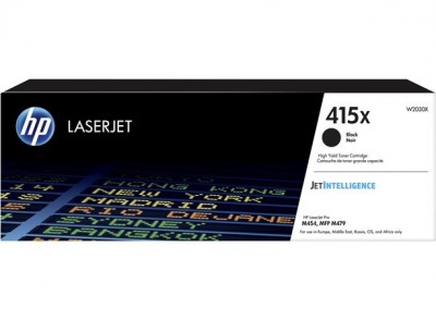 W2030X laserový toner, k tlačiarňam Color LaserJet Pro M454, MFP M479, HP 415X, čierna, 7,5k