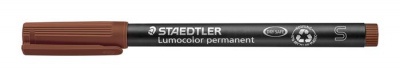 Permanentný popisovač, OHP, 0,4 mm, STAEDTLER "Lumocolor® 313 S", hnedá