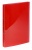 Krúžkový šanón, 2 krúžky, 20 mm, A4, PP, VIQUEL "Propyglass", červená