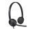 Slúchadlá, stereo, s mikrofónom, LOGITECH "H340"
