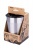Termohrnček, 300 ml, z nerezovej ocele, TROIKA "Cup-uccino", strieborný