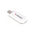 USB kľúč, 64GB, USB-C 3.2 Gen1, VERBATIM "Plectra", biely