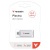 USB kľúč, 64GB, USB-C 3.2 Gen1, VERBATIM "Plectra", biely