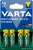 Nabíjateľná batéria, AA tužková , 4x2600 mAh, prednabitá, VARTA "Power"