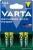 Nabíjateľná batéria, AAA, mikrotužková, 4x1000 mAh, prednabitá, VARTA "Power"