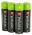 Nabíjateľná batéria, AA tužková, 4x2500 mAh, VERBATIM